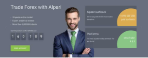Alpari clients' trading instances