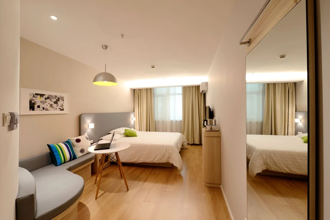 Bedroom Into a Hotel Room